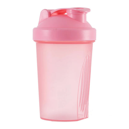 400ML/600ML Colorful Sport Shaker Bottle Whey Protein Powder Mixing Bottle Fitness Gym Shaker Outdoor Portable Plastic Drink Cup