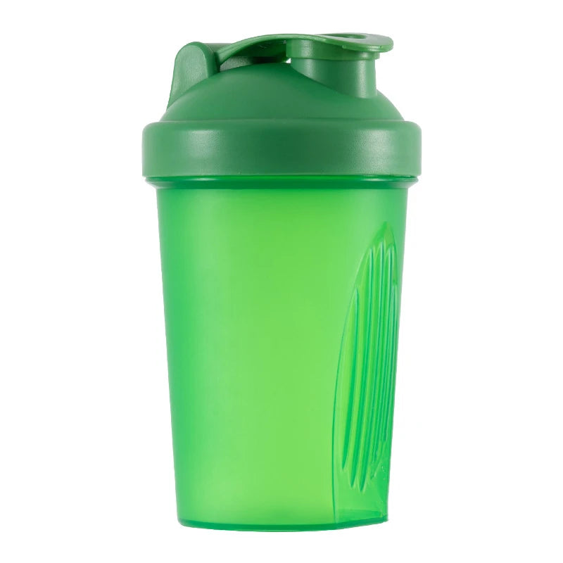 400ML/600ML Colorful Sport Shaker Bottle Whey Protein Powder Mixing Bottle Fitness Gym Shaker Outdoor Portable Plastic Drink Cup
