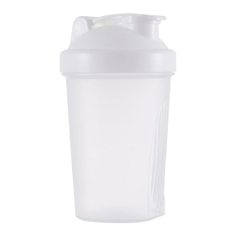 400ML/600ML Colorful Sport Shaker Bottle Whey Protein Powder Mixing Bottle Fitness Gym Shaker Outdoor Portable Plastic Drink Cup