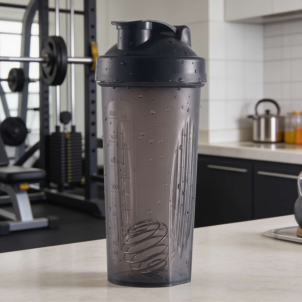 ProMix Flow™ — Premium Protein Shaker Bottle